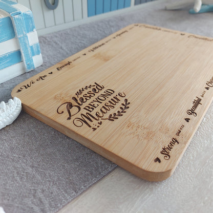Small Bamboo Serving Board