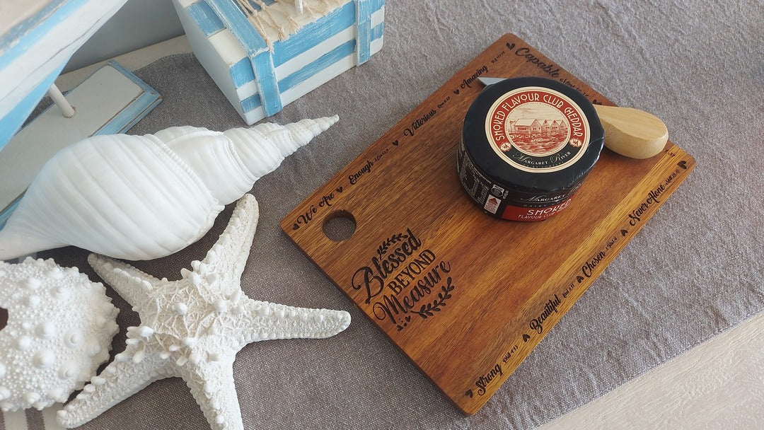 Dark Acacia Small Cutting/Serving Board