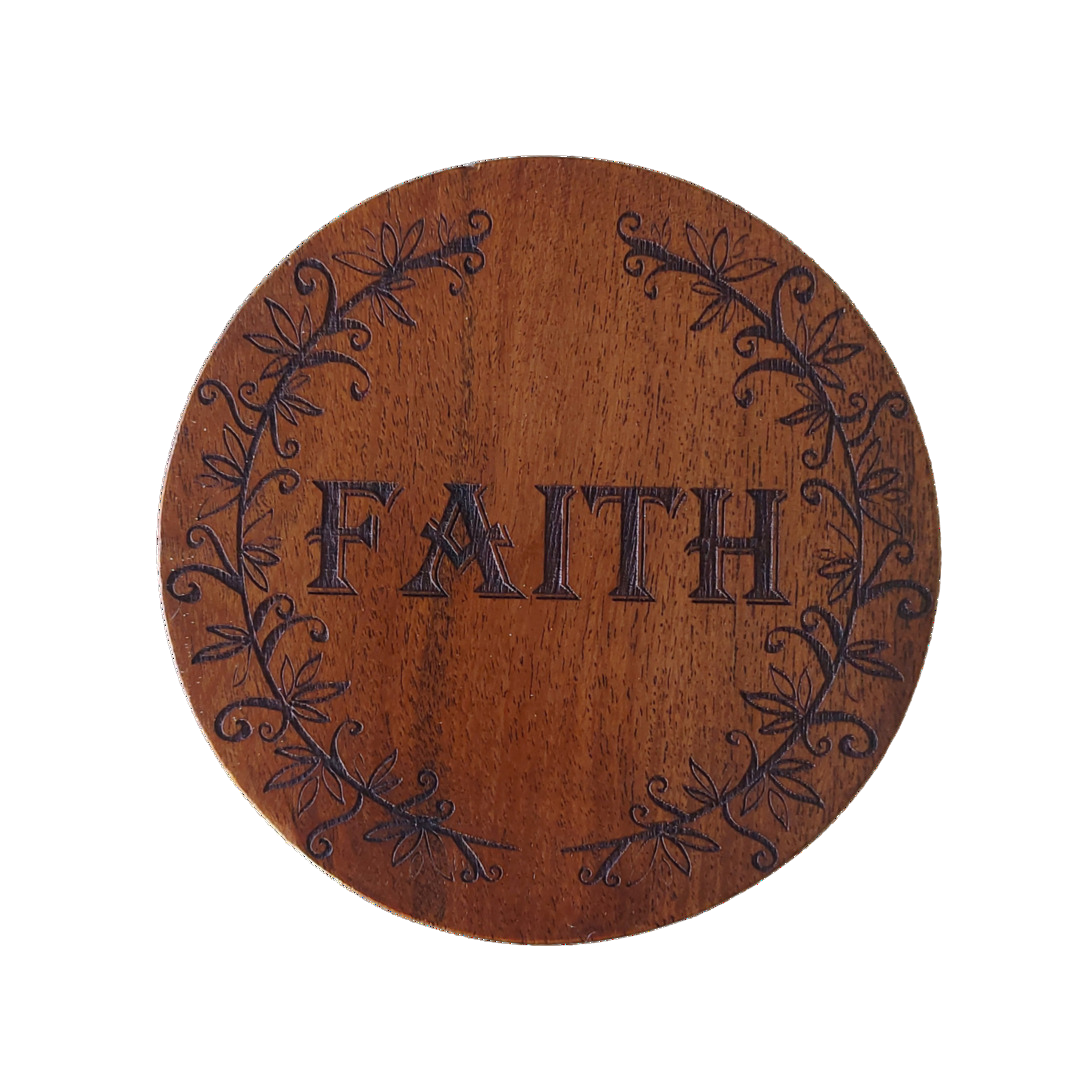 Dark Wooden Coasters