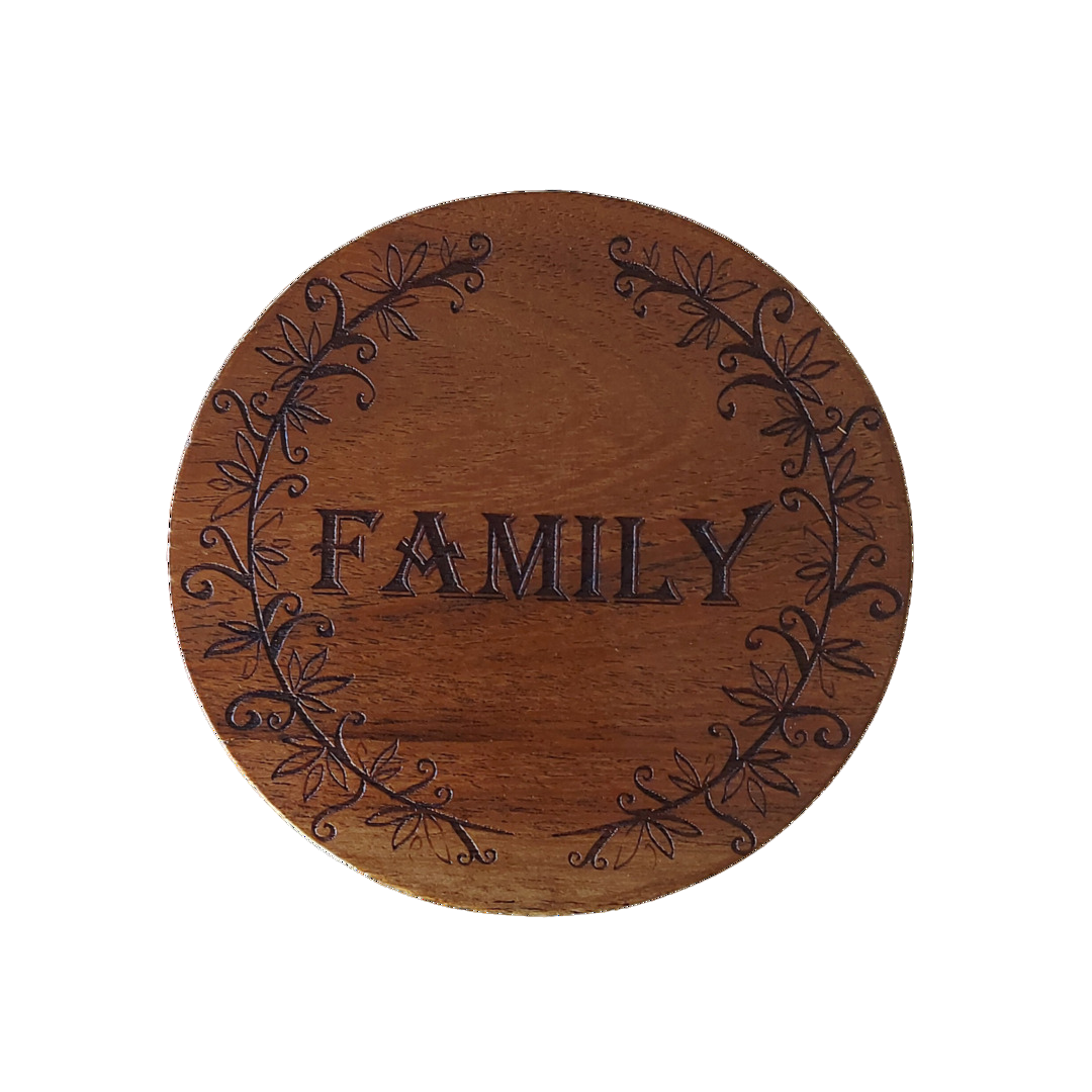 Dark Wooden Coasters