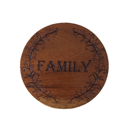 Dark Wooden Coasters