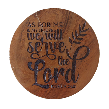 Dark Wooden Coasters