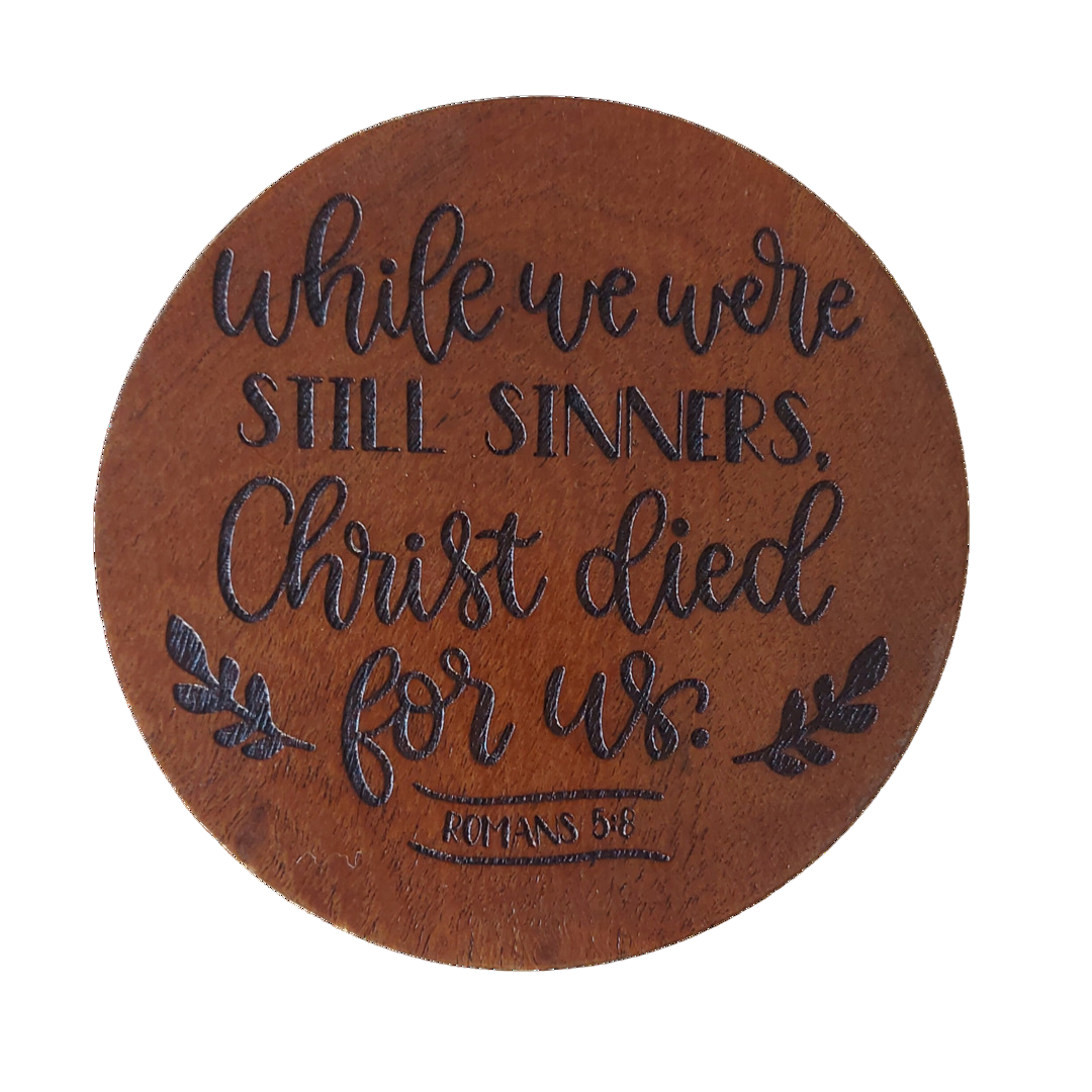 Dark Wooden Coasters